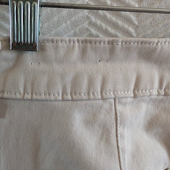 Hollister Ultra High Dad Pant Cargo Pants Cream Sive 29R Cotton Utility - Picture 12 of 13